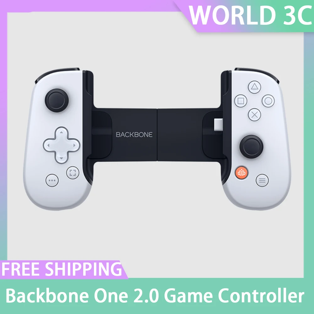 Backbone One 2.0 Controller For iOS Iphone15 Android Type-C Mobile Game Controller Ps4 Ps5 Stretchable Gamepad Custom  Accessory