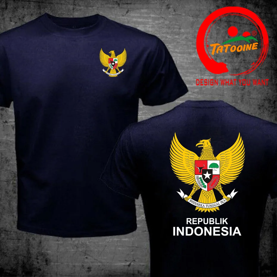 Indonesia Indonesian Coat of Arms T Shirt Men Man Jerseys Nation Team T-shirt Meeting Fans Streetwear Fitness Casual IDN Tshirt