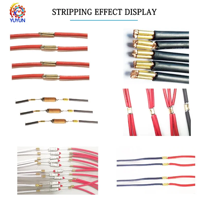 Automatic Mute Copper Belt Crimping Machine Cable Manufacturing Equipment for Splicing Copper Tape Cable Wire 5