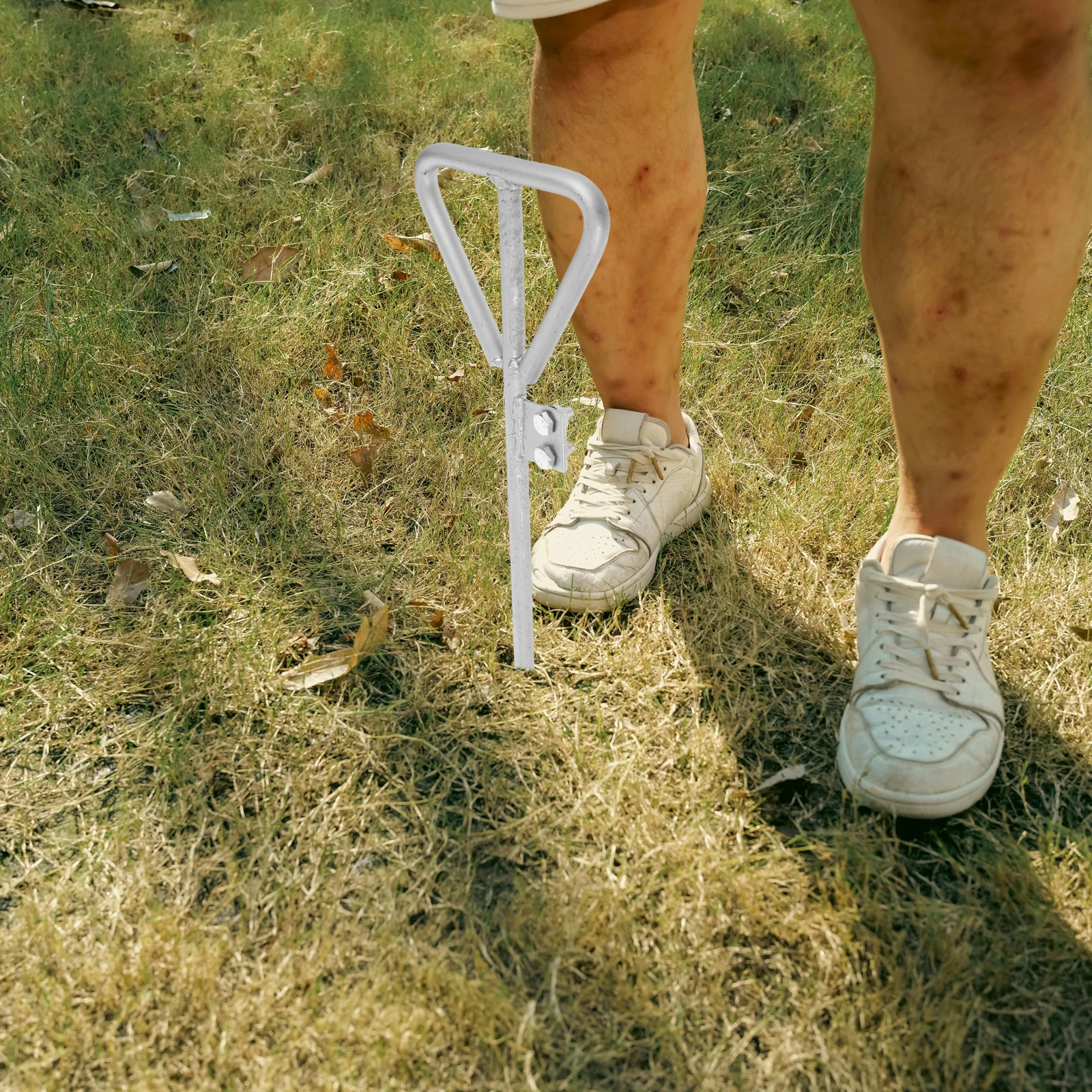 Verzinkter Erdungsstab, Eisen-Erdungspfosten, einfache Installation, stabile Erdung, Außenprojekte, elektrische Heimgebrauch