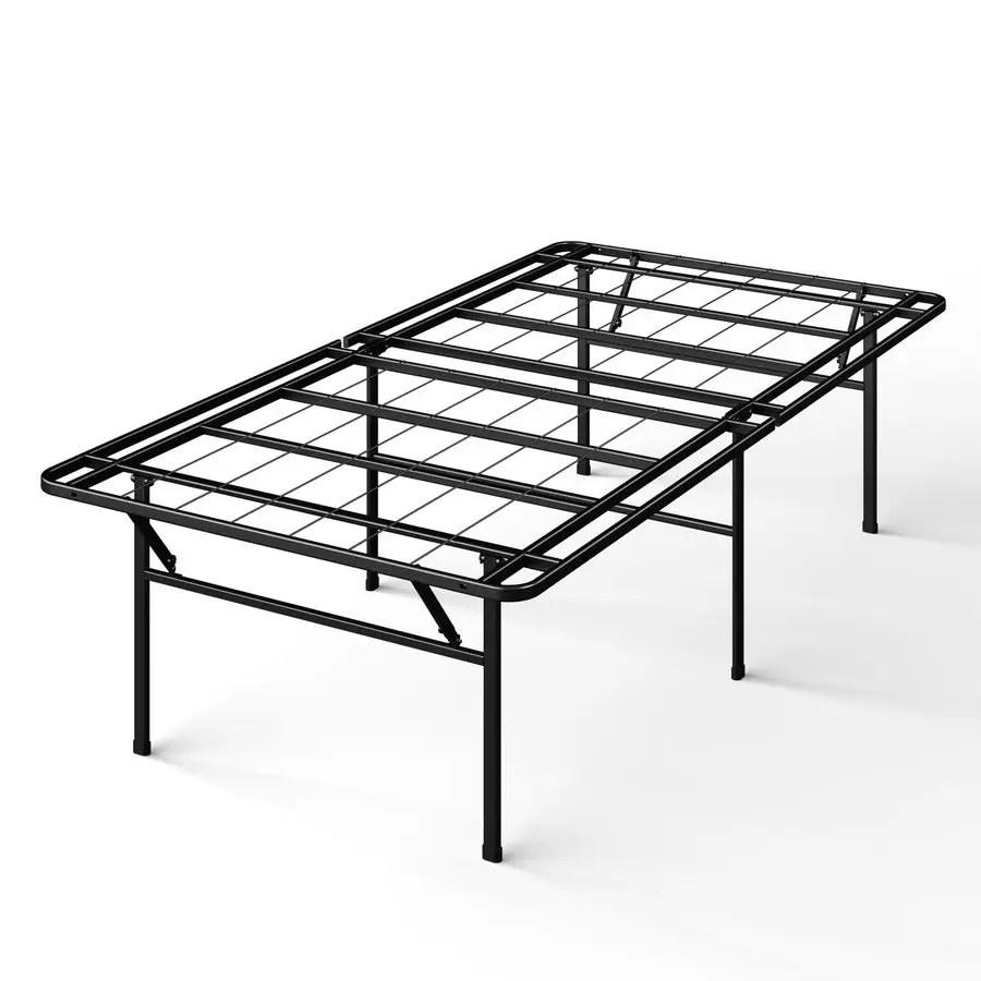 

Zinus SmartBase Heavy Duty Mattress Foundation, 18 Inch Metal Platform Bed Frame, No Box Spring Needed, Sturdy Steel Frame, Und