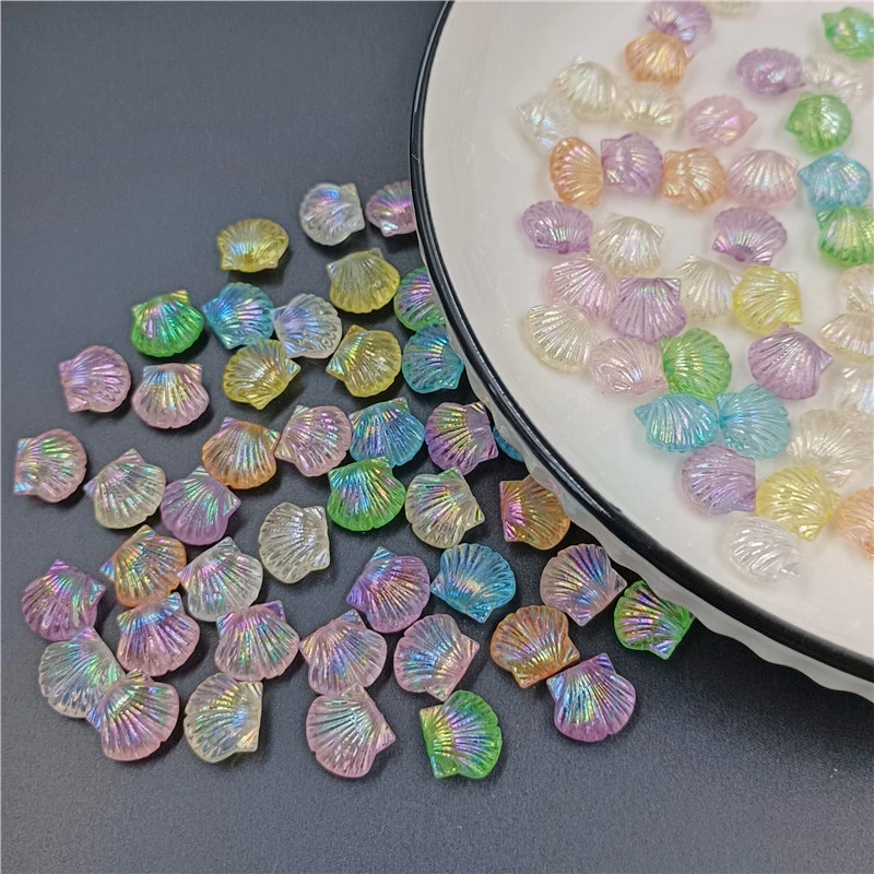 5-20pcs/bag Mixed Color Shell Bow Loose Beads Neclace Bracelet Handmade Beading Material For DIY Jewelry Making Findings