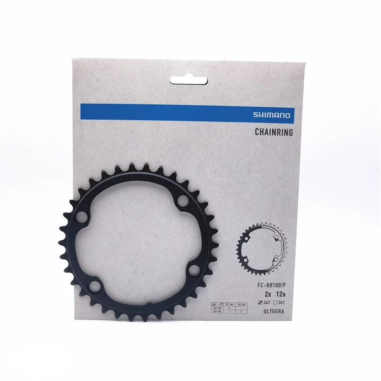 Shimano ultegraチェーンリング、FC-6800、FC-R8000、FC-R8100、34t