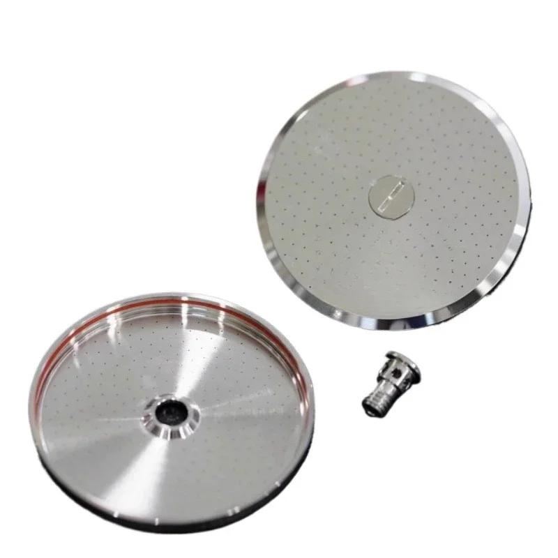 

Espresso brewing head water mesh, sealing and pressing evenly to improve extraction