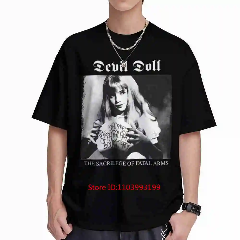 Devil Doll Sacrilege Fatal Short Sleeve Tee 100% Cotton T-Shirt