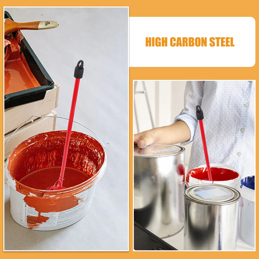 

2Pcs Paint Mixer for Drill Heavy Duty Cement Mixing Rod Portable Mud Mixer Attachment for Electric Drill Construction Renovation