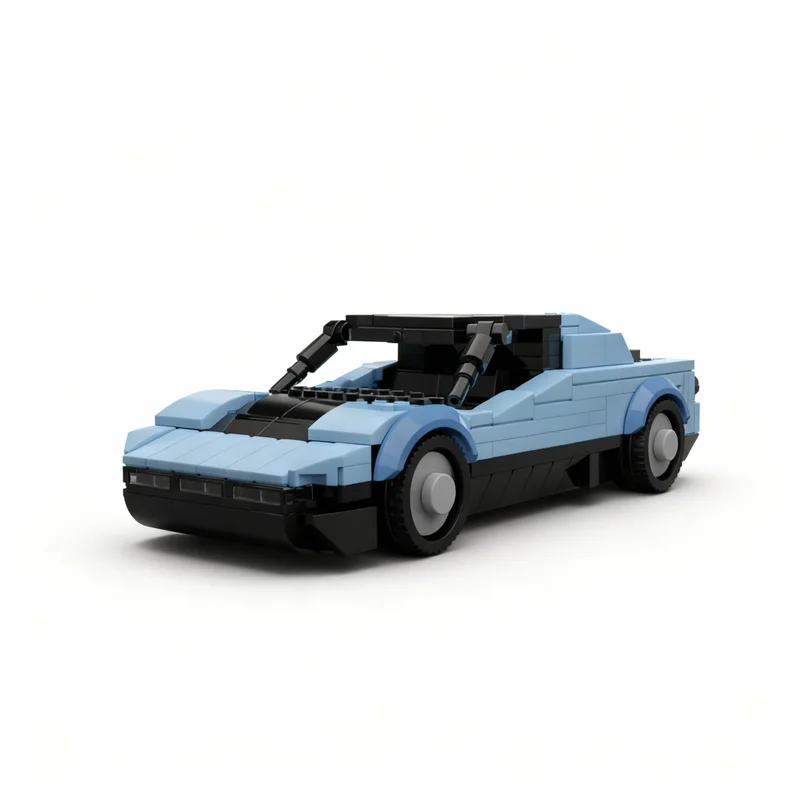 

300pcs MOC Bertone Runabout Barchetta Targa City Champions Model Building Blocks Construction Toys Christmas Gifts Brick Kids