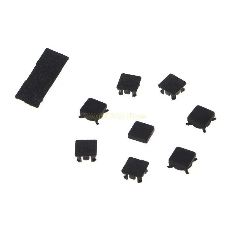 F62C 1 세트 플라스틱 피트 플라스틱 버튼 나사 캡 커버 세트 교체