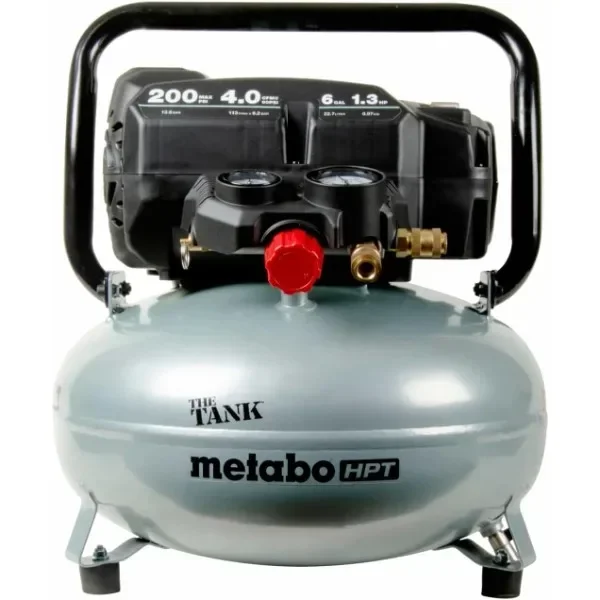 Metabo HPT Air Compressor THE TANK™ | 200 PSI  6 Gallon | Pancake | EC914S