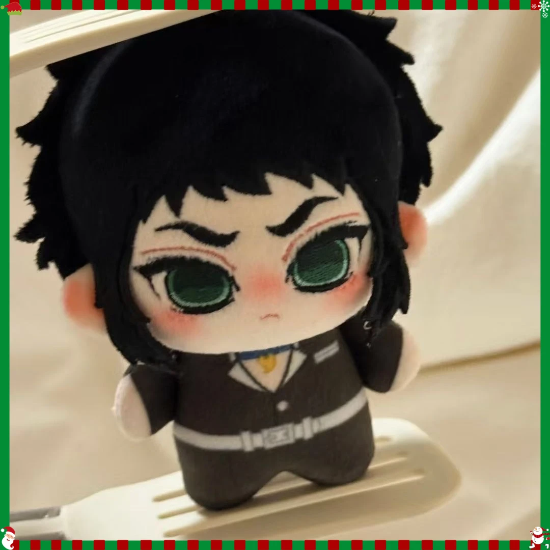 

Японская аниме-кукла Нуну с принтом персонажа, очаровательный хлопковый плюшевый брелок-игрушка, 10 см, подарок на Рождество