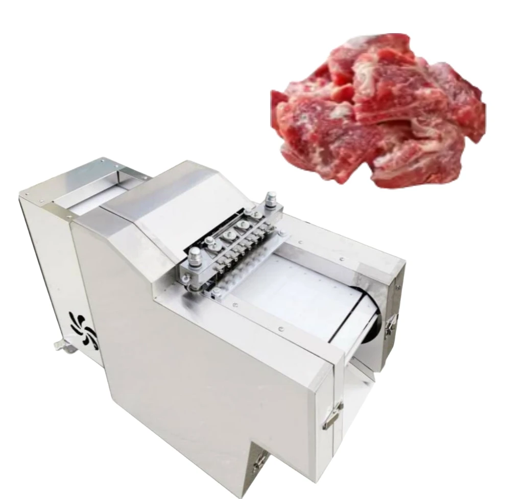 Кухонная промышленность, коммерческая машина для резки мяса, 200 кг/час, электрические машины для измельчения мяса, нарезки кубиками
