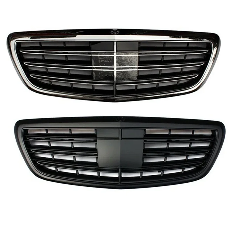 

high quality auto front grill Car racing grille front bumper grille for Mercedes S class W222 S65 style