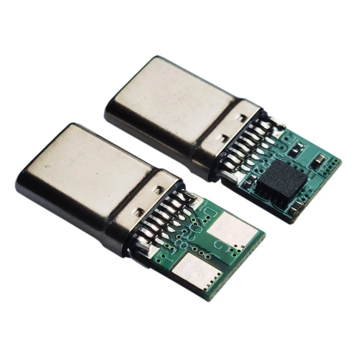 A51I 10Pcs Fast Charge Module PD/QC Decoy Board PD 2 3.0 DC Trigger Cable USB Type-C Male Plug QC4 Charge Connector 9V