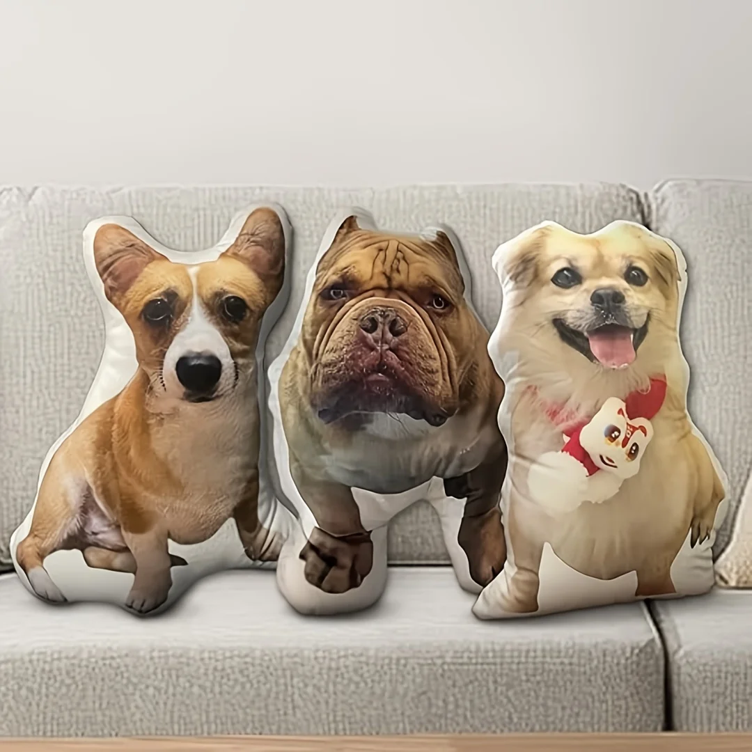 Personalized customization and fun pet special pillow to commemorate your pet. Suitable for pet enthusiasts to commemorate cats,