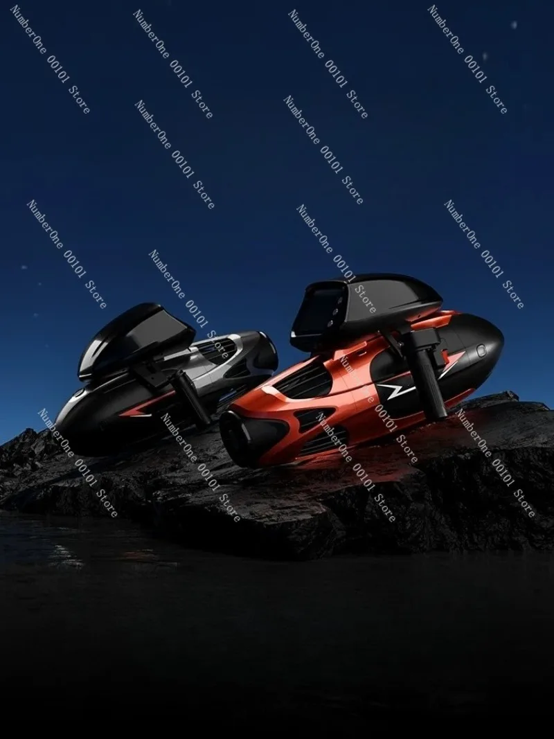 Water Rescue Handheld Underwater Scooter Booster Pump Jet Propeller Diver Thruster Portable Submersible Sea Scooter Motorized