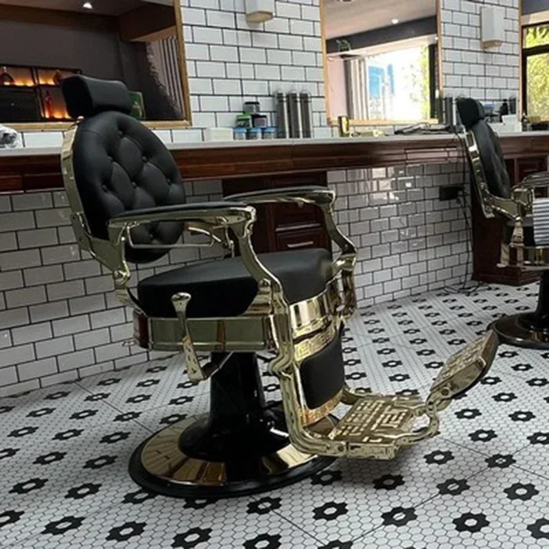 المهنية صالون تجميل مغسلة الكراسي تصفيف الشعر كراسي الأظافر الحلاق الأثاث جماليات البراز عجلات Sillas دي باربيرو