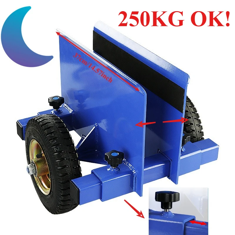Labor - Saving Two - Wheel Stone Transport Cart - Plywood Clamp Trolley for Marble Granite  Glass Windows Transportation