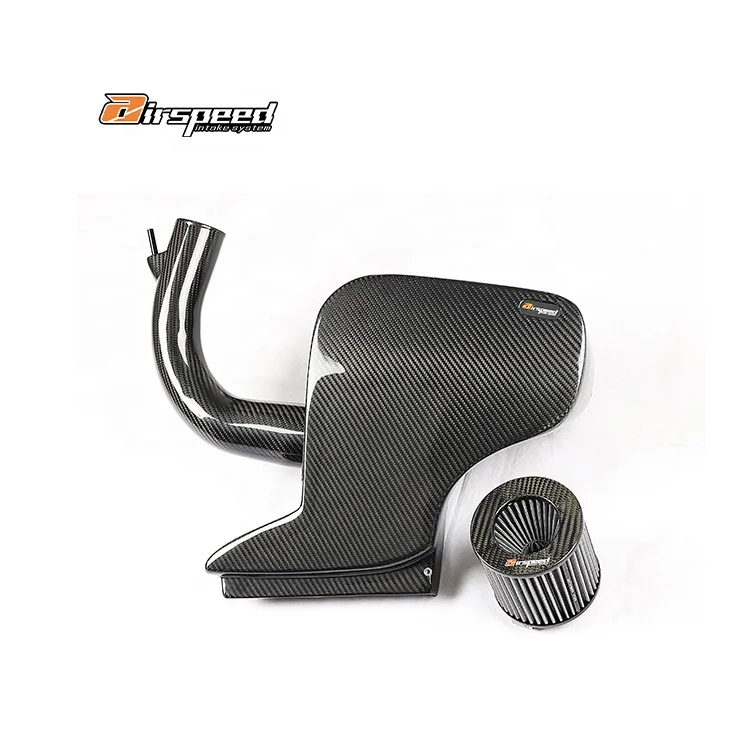Airspeed Brand  Latest Trend Customized Auto Accessories 3k Twill Carbon Fiber Cold Air Intake System for  A3 1.4T