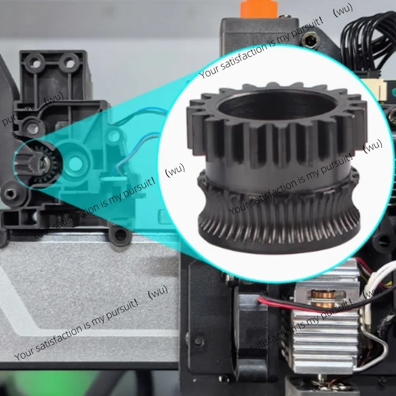 For Kobra 3 Extruder Upgrade Gear Hardened Steel One-Piece Kit Nano Coated Wear Resistance 3D Printer Parts