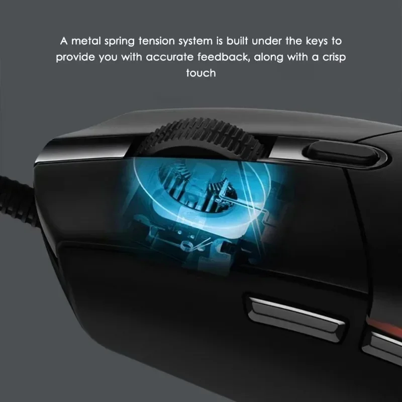 Logitech G102 second generation wired mechanical button gaming mouse for chicken game RGB game