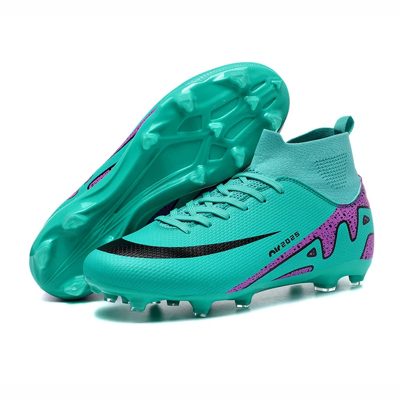 Football shoes men's and women's AG spike competition young primary and secondary school students broken nail training shoes