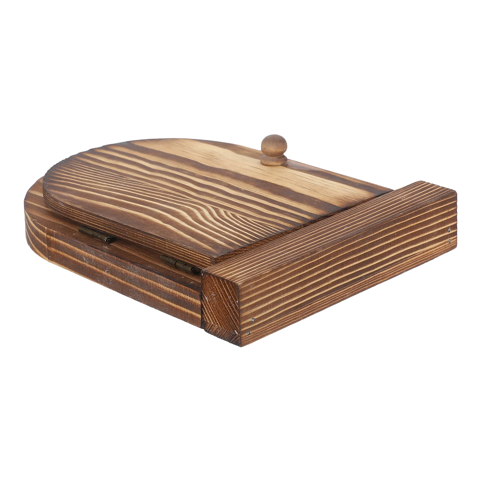 

Solid Wood Light Cover Decorative Farmhouse Outlet Box Door Shaped Design Self Adhesive Easy Installation for Kitchen