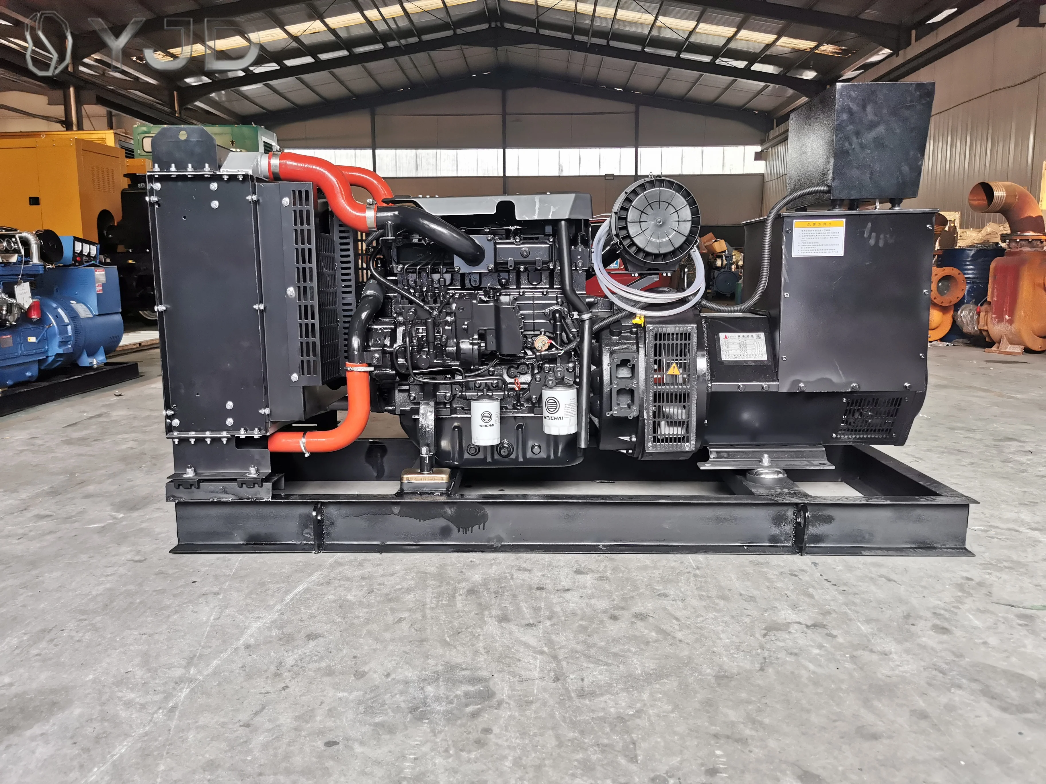 50kW 625kVA Diesel Generators 50/60Hz Three-Phase 220V/380V Auto ATS Smart Four-Protect Controller Super Silent 85% Efficiency