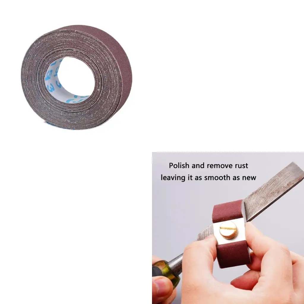 

MultiPurpose Sandpaper Roll Emery Cloth Roll for Home Improvement and Crafting Tasks Furniture Repair for Hand Sanders