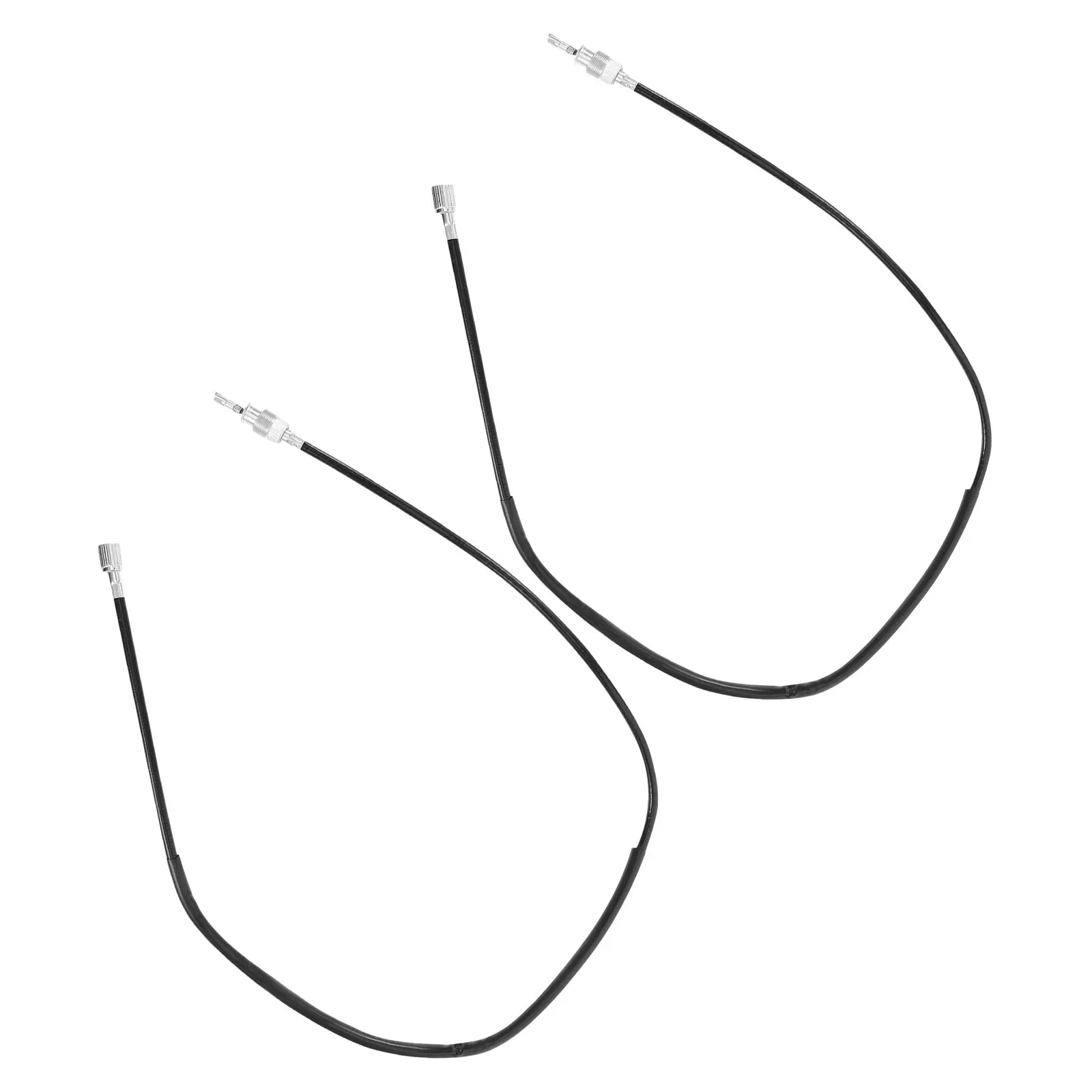 2Pcs Motorcycle Speedometer Cable Replacement Heavy Duty Motorbike Instrument Wire Scooter Compatible Gs 550 1100 Gn250