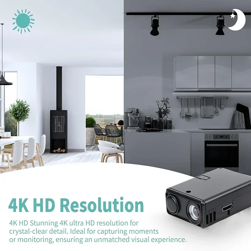 4K Security Camera WiFi Wireless Monitor Remote Motion Detecting Camcorders Security Protection Indoor Surveillance 2026 image 3