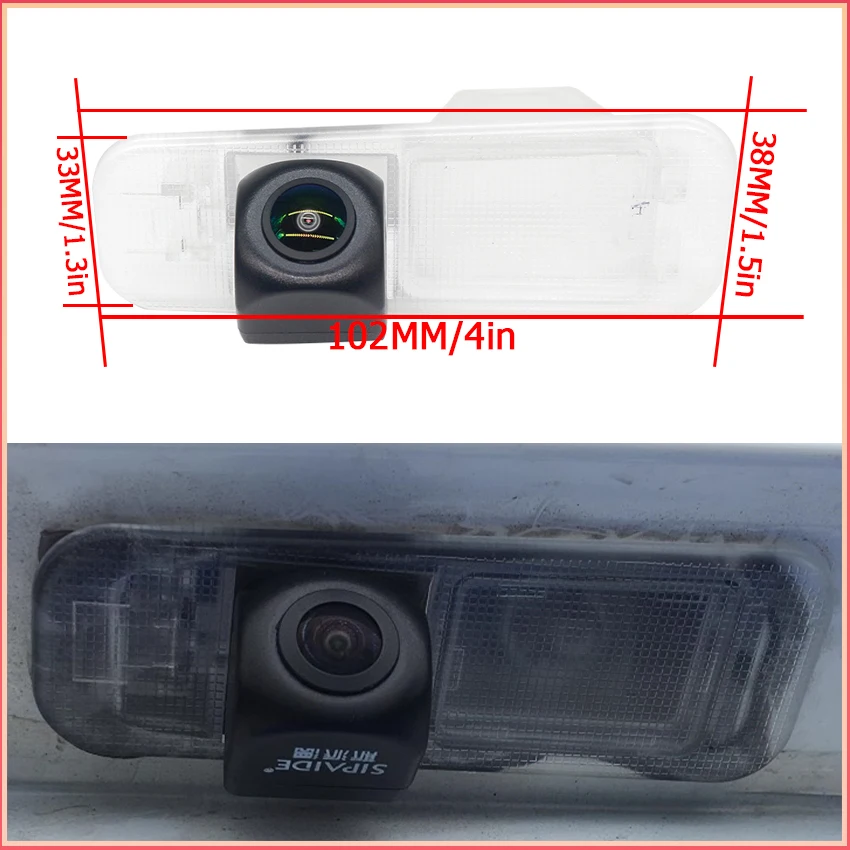 170Degree Fisheye 1080X720P HD Dynamic Trajectory Special Vehicle Rear View Camera For KIA K2 Rio 3 UB Pride Sedan 2010~2016 Car