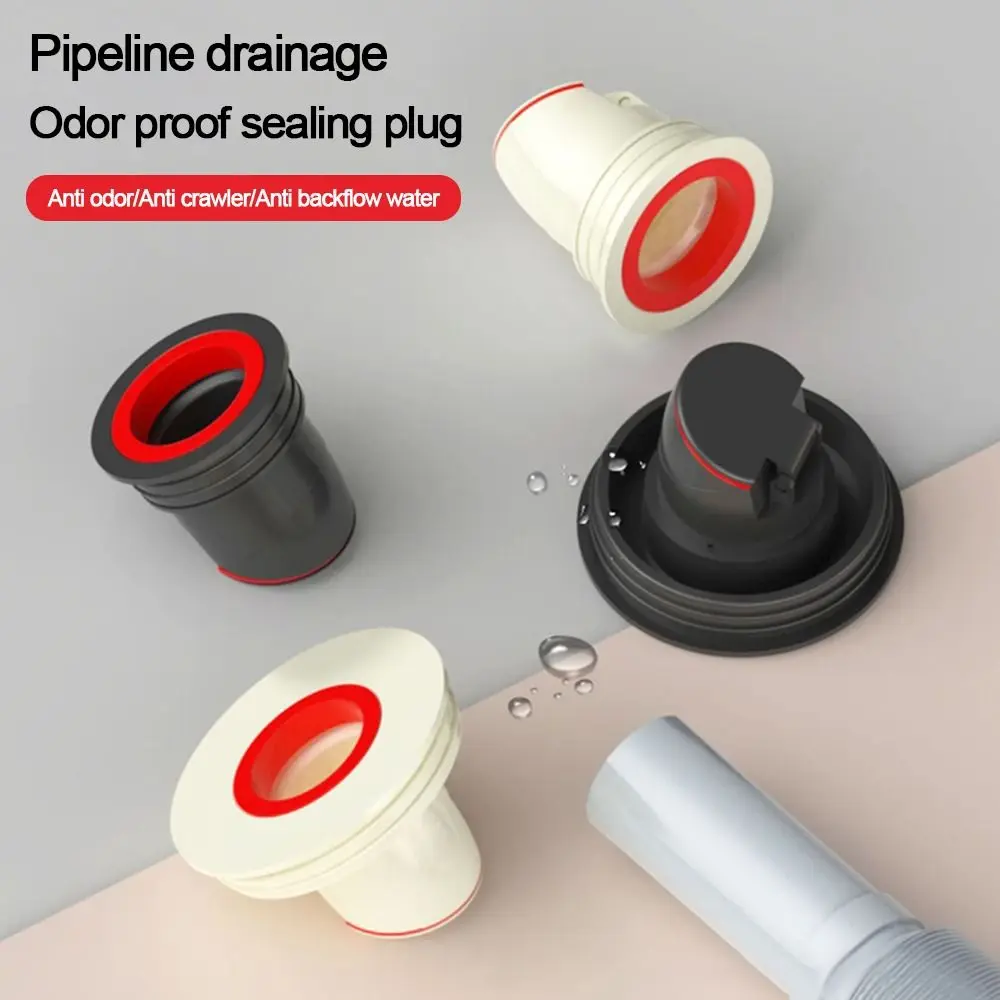 Backflow Preventer Shower Floor Drain Core Anti-odor Universal Fast Drainage Floor Drain Dectable Drain Filter Plug