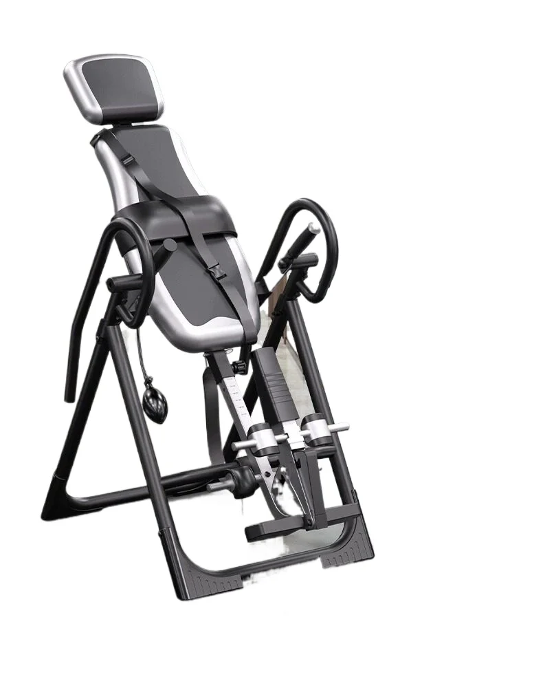 LMM household fitness equipment upside down traction auxiliary artifact inverted stretching lumbar chair inverted hanger