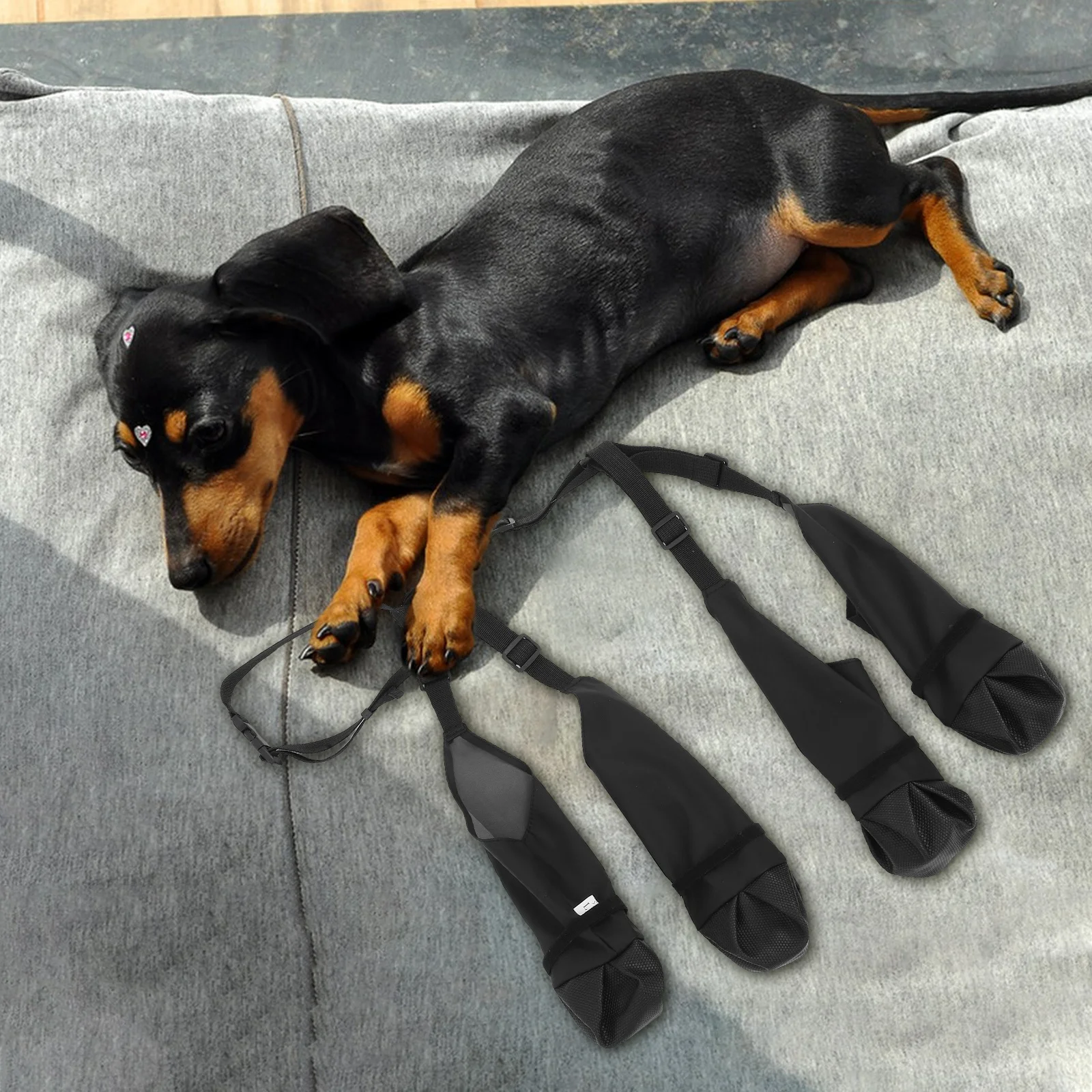 

1pc Waterproof Dog Shoes Non-Slip Pet Boots For Rain Snow Outdoor Walking Puppy Booties - Large Dog Hiking Shoes