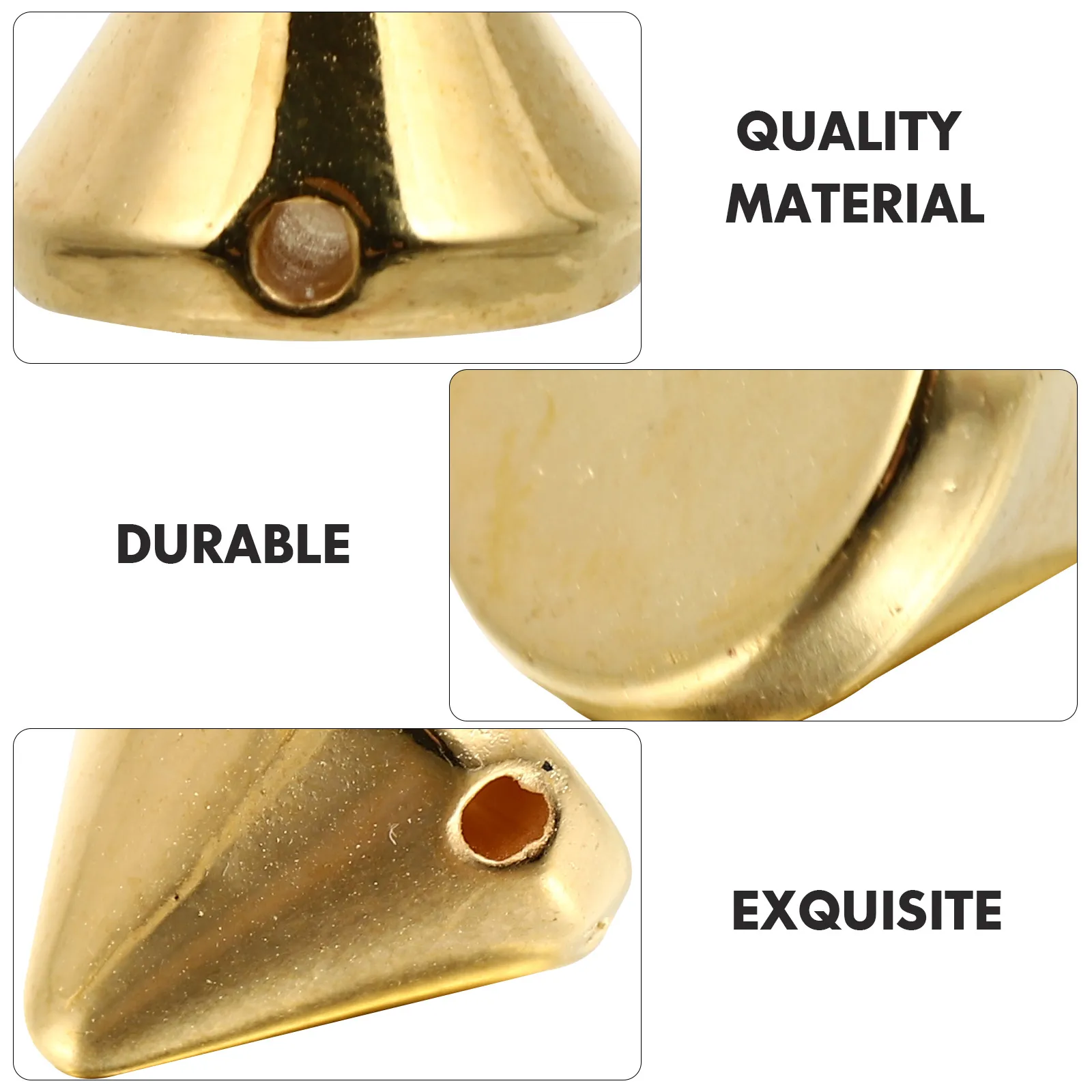 

200pcs Cone Spikes Diy Garment Rivets Punk Style Clothing Accessories For Shoes Bags Jewelry Ccb Material Non-Rust Diy Bracelet