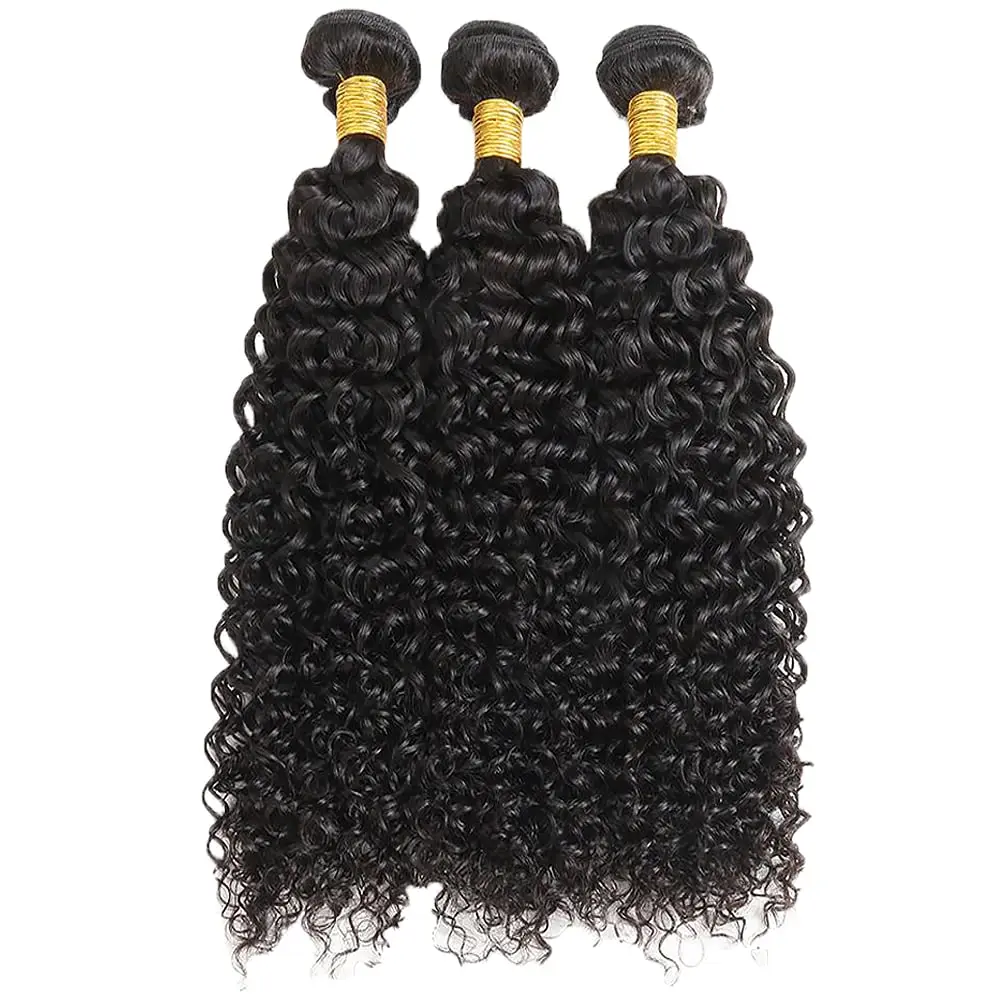 Water Wave Bundles 12A Brazilian Water Wave Human Hair Bundles 100% Unprocessed Human Hair 3 Bundles Hair Extensions for Women