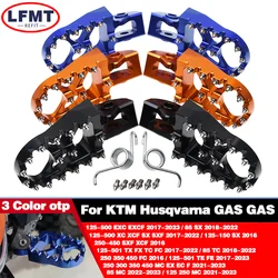 2017-2023 2018 CNC Foot Pegs Pedal Footrests For KTM 125 150 200 250 300 350 450 500 SX SXF XC XCF EXC EXCF XCW SX125 SX150 2016