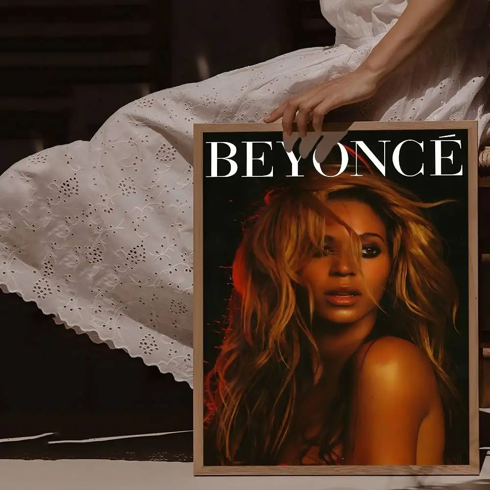 B-Beyonce Hot Singer Classic Vintage Posters HD Quality Wall Art Retro Posters For Home Room Wall Decor