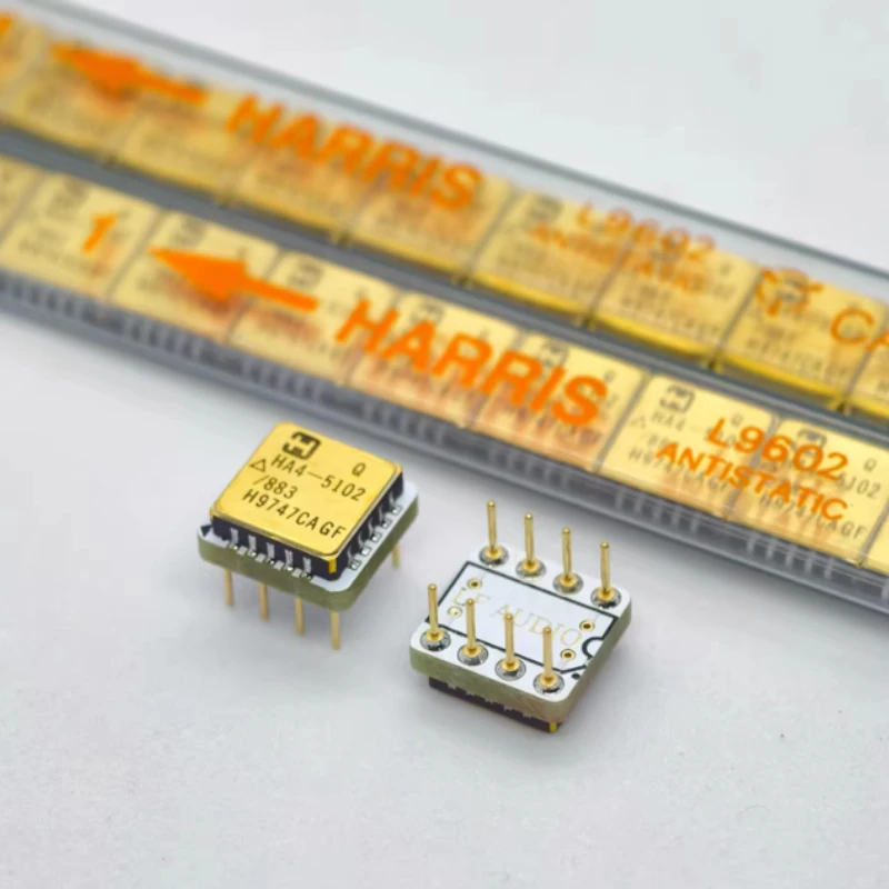 HA4-5102/883 Aerospace-grade Gold Surface Dual Operational Amplifier