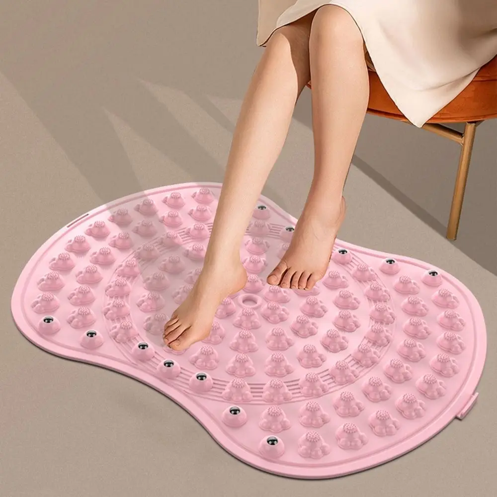 

Jogging Pad Magnetic Foot Massage Mat Creative Relaxation Finger-pressing Board Anti-Slip Acupressure Toe Pressure Mat Outdoor