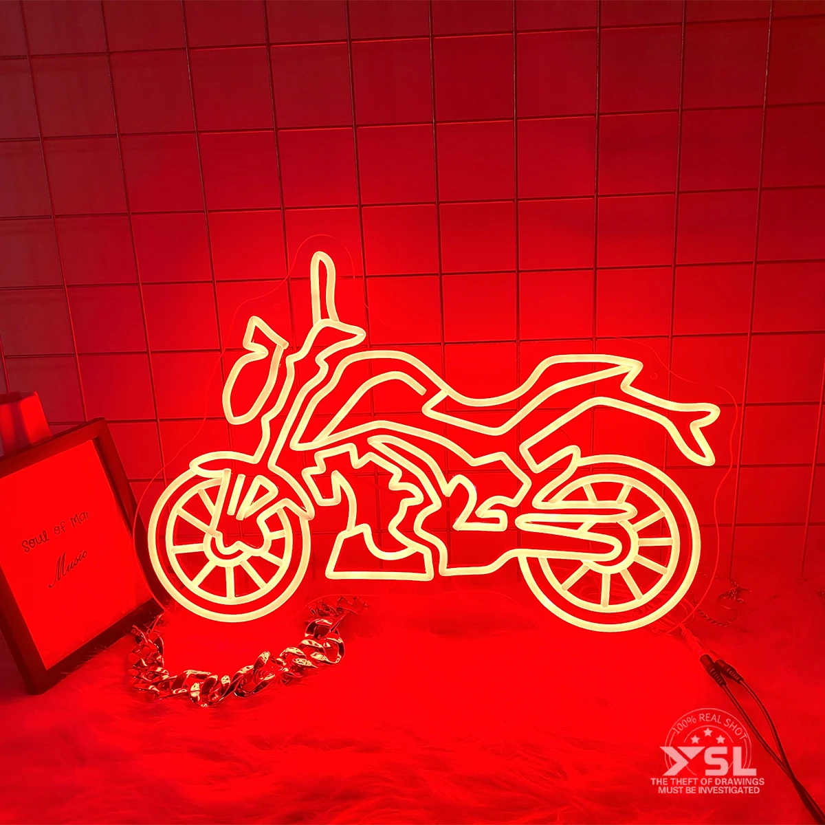 

Motorcycle neon sign applicable party bar motorcycle repair shop shop shop create atmosphere led neon lights