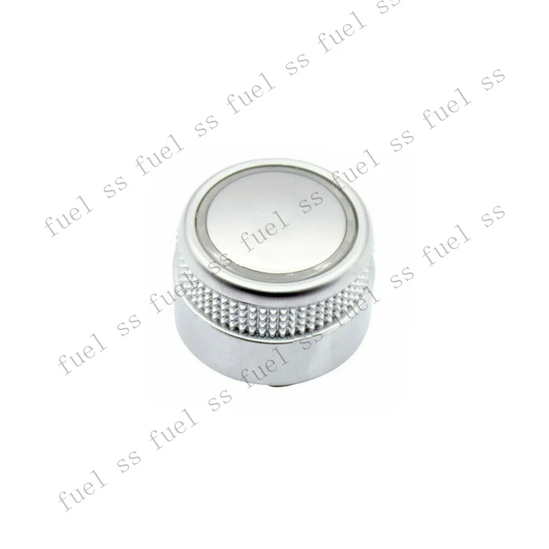 S+ Switch Cap Cap Knob Cap Plastic Silver Volume for Chrome New Car Radio