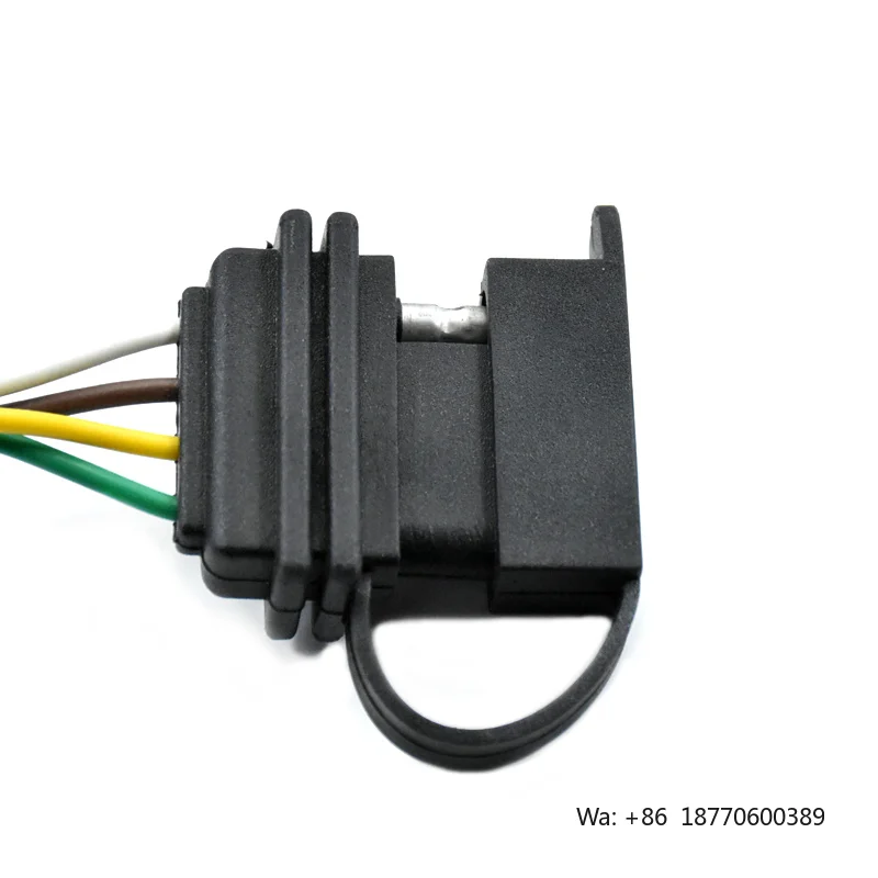 Heavy Duty 7 Way Pin Electronic Trailer Wiring Harness Kit Sealed Connectors Tin Plated Copper 220V for Towing Trucks RV Camper