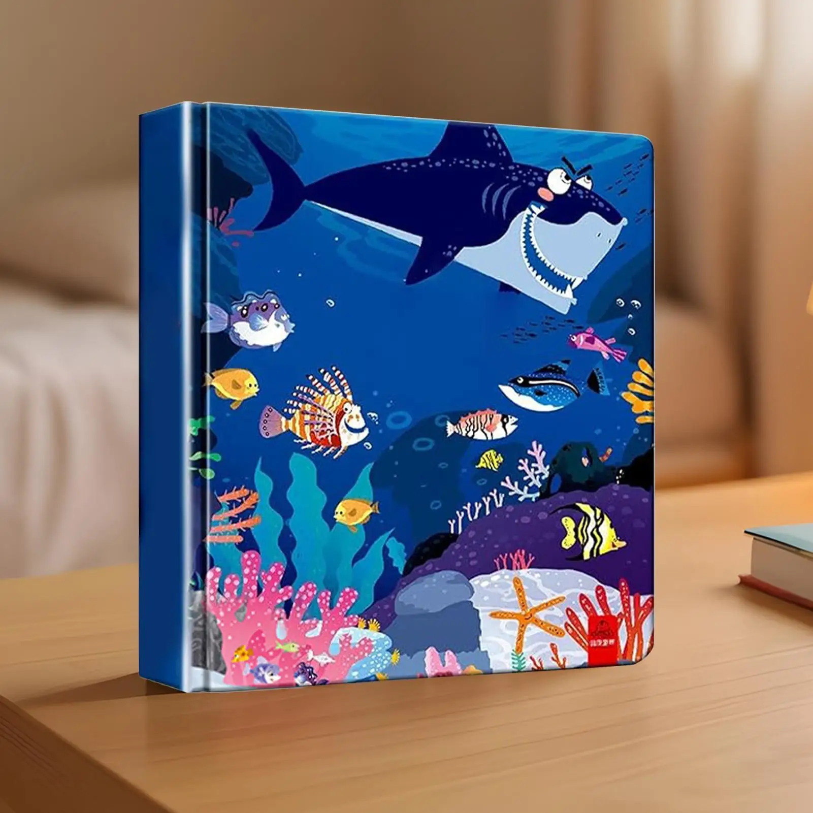 Kids Interactive Books 3D Animal Pictures Storybook Animal Theme Hardcover Interactive Board Books For Reading Speech Kids Boy
