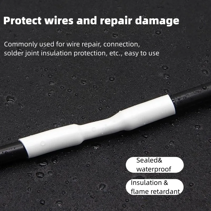 1M  3:1 Heat Shrink Tube With Double Wall Glue Tube Diameter 1.6/2.4/3.2/4.8/6.4/7.9/9.5/12.7/15.4/19.1/25.4/30/39/50mm