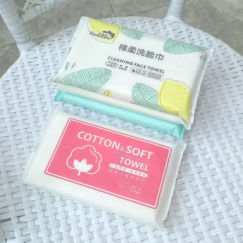 16pcs/bag Soft Face Wet Wipes Thickened Kids Pearl Pattern Disposable Face Towel Children\'s Hand and Mouth Hygiene Wet Wipe