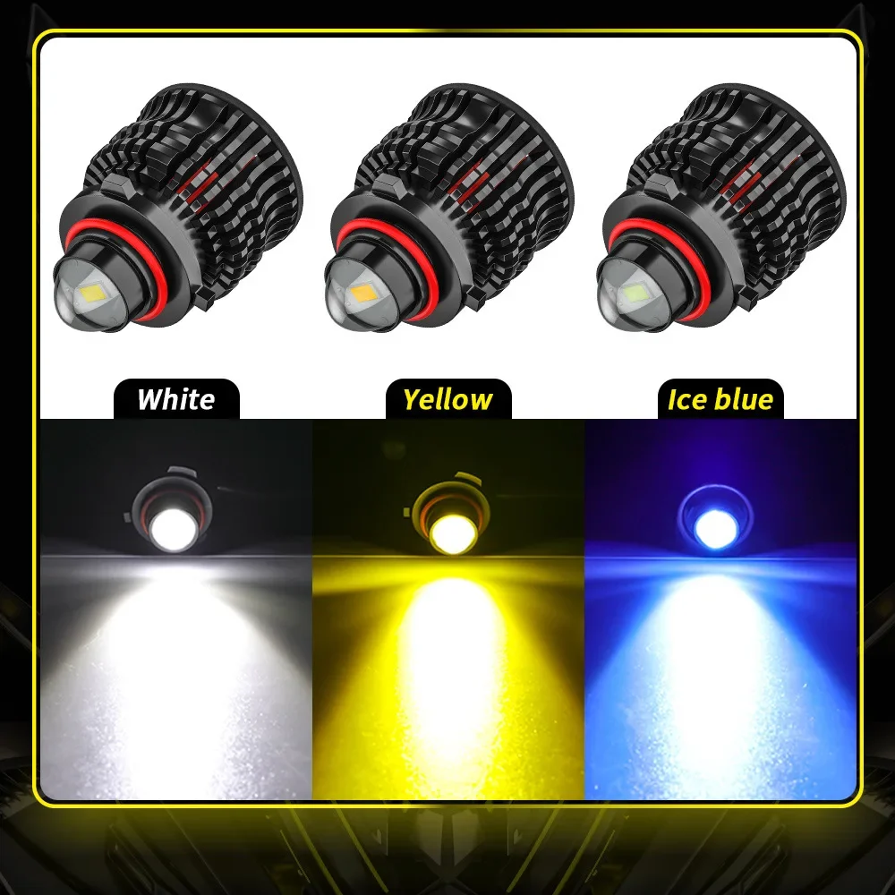 9005HB3 9006HB4 Led Laser Fog Light with Lens 60W Car Headlight  light White Light/Ice Blue Light/Yellow Light H8 H9 H11 H10