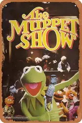 The Muppet Show 1976 Metal Retro Tin Sign Wall Decoration 12 x 8 inches Movie Poster Vintage Look