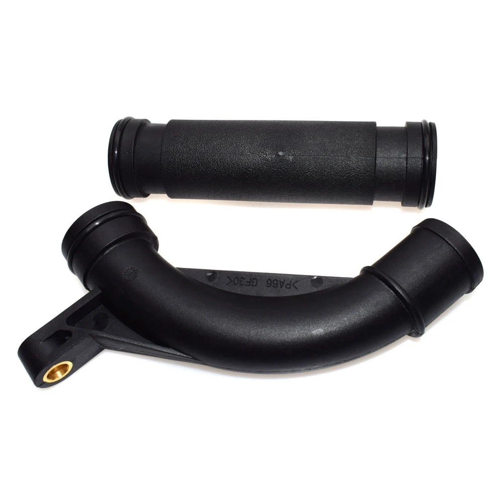 ABHX-2PCS PEP103580 PEP101970L Thermostat Hose Pipes Kit Coolant Pipe + Plastic Elbow For Land Rover Freelander 1 1996-2006