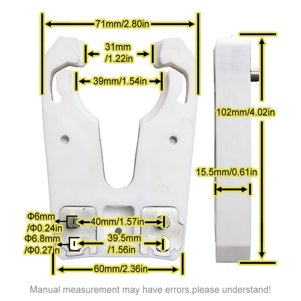 NBT30 Tool Holder Claw Forks Auto Tool Changer Grippers for CNC Router Milling Machine NBT30 Tool Holder Clamp